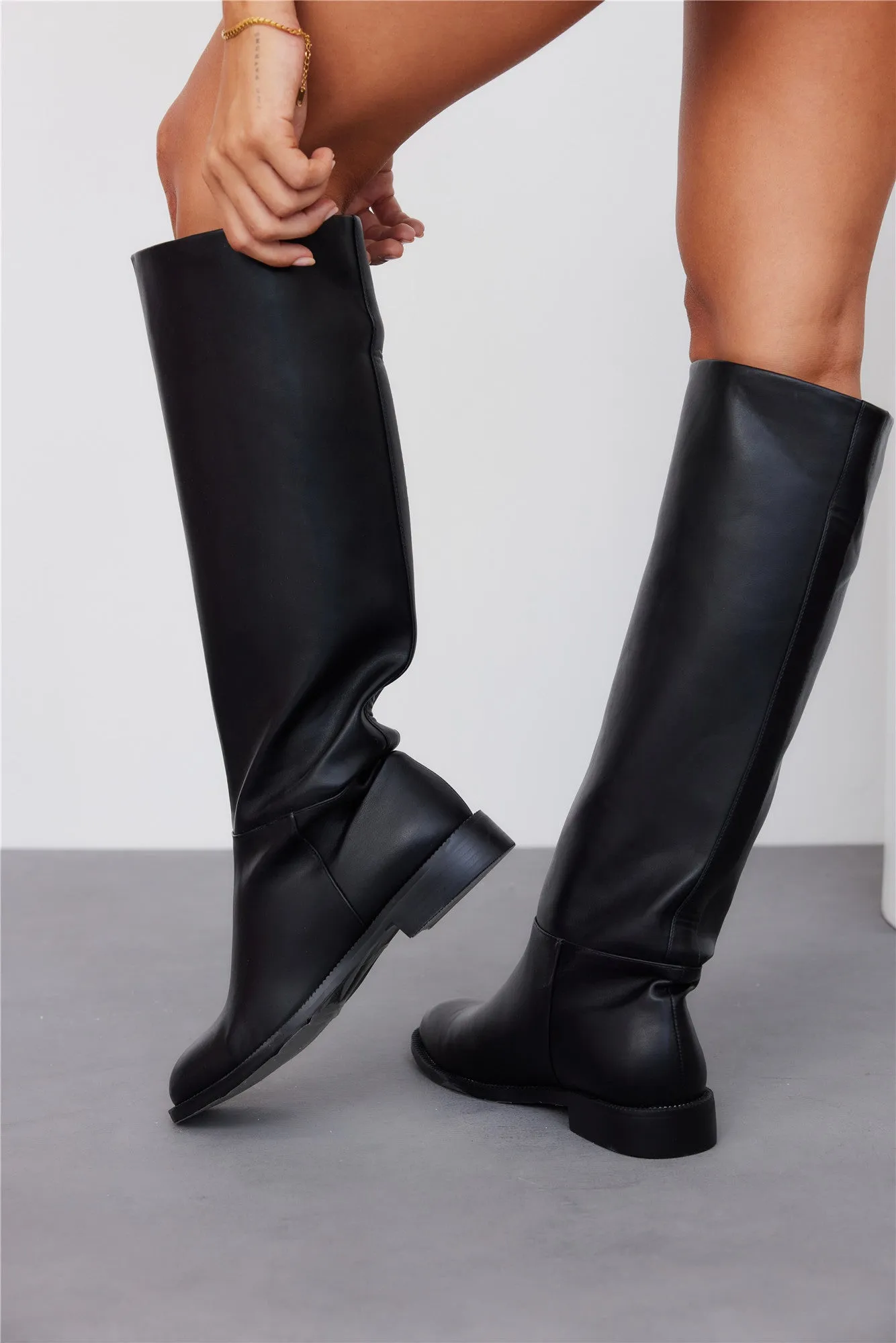 BILLINI Timber Knee High Boots Black sold by Hello Molly product image thumbnail 3