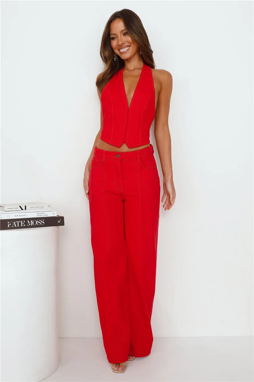 Je Suis Halter Crimson sold by Hello Molly product image thumbnail 4