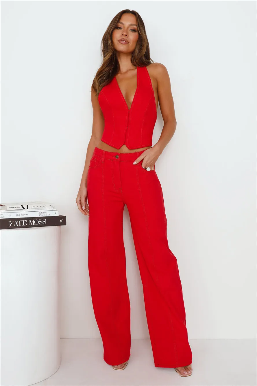 Je Suis Halter Crimson sold by Hello Molly product image thumbnail 2