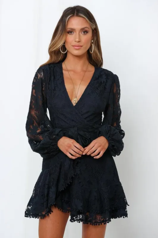 Elevated Angels Dress Navy sold by Hello Molly