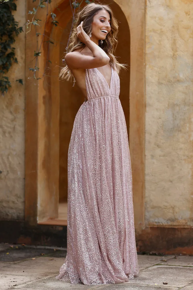 Perfect Places Maxi Dress Bronze sold by Hello Molly product image thumbnail 5