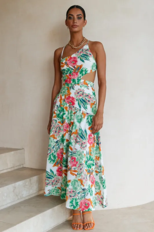 Find Your Paradise Maxi Dress Green sold by Hello Molly