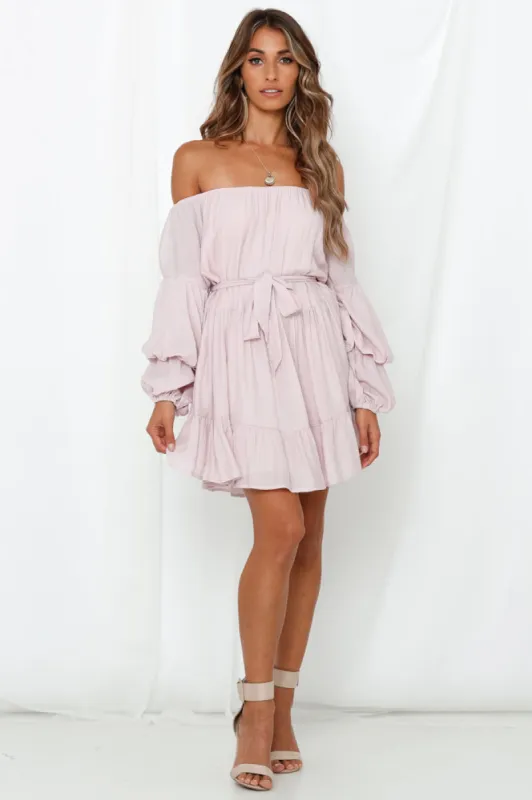 Always The Love Songs Dress Blush sold by Hello Molly