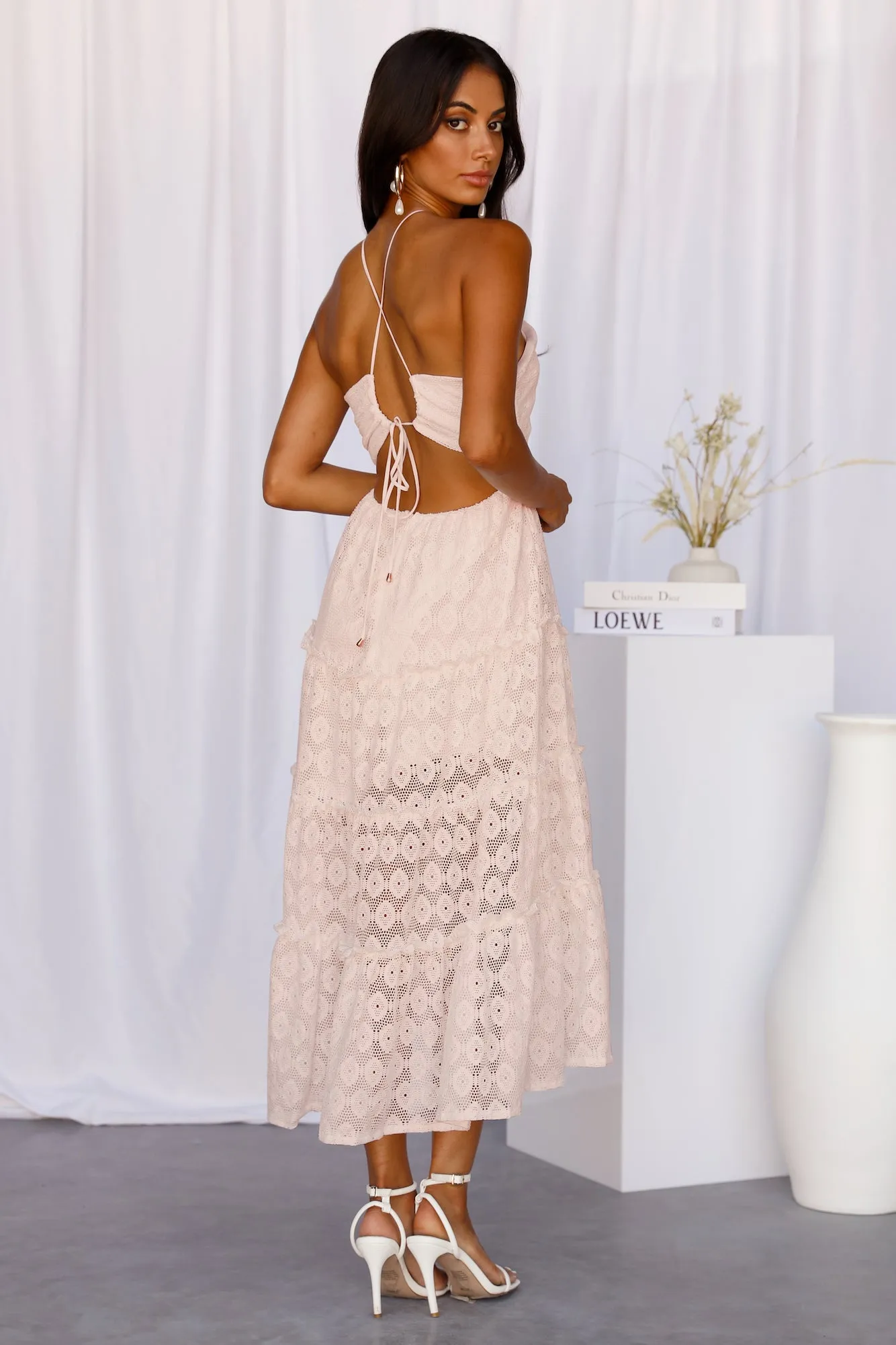 Been Good Maxi Dress Cream sold by Hello Molly product image thumbnail 4