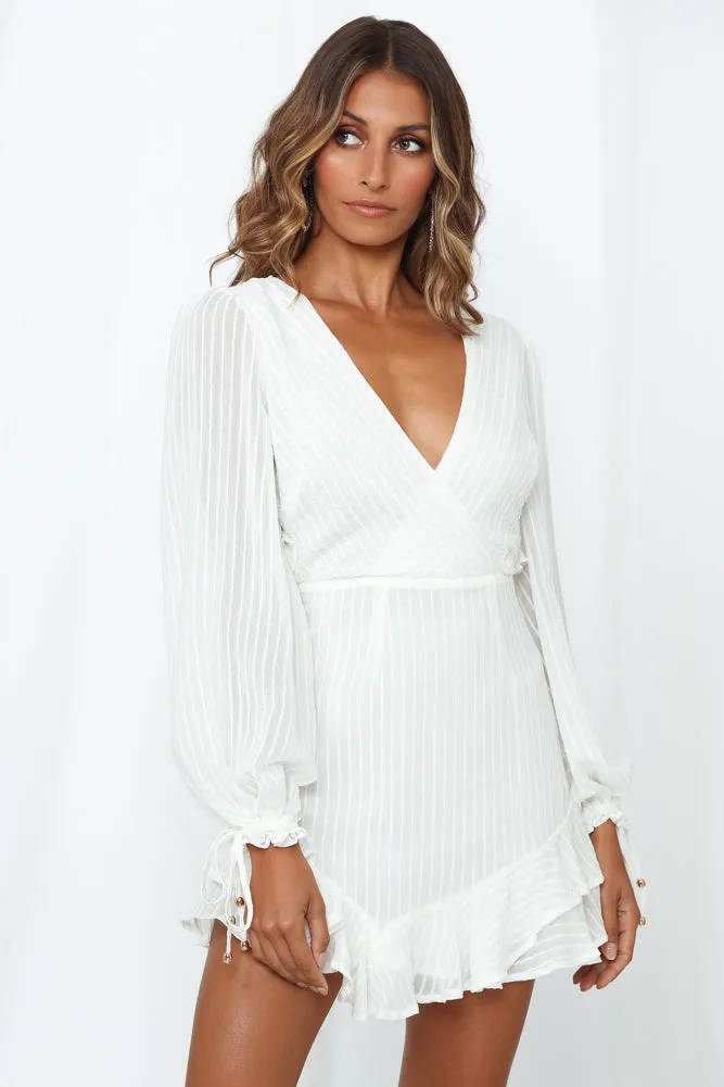 Like Clockwork Dress White sold by Hello Molly product image thumbnail 2