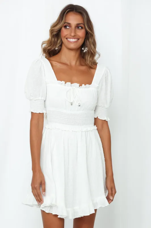 Holland Houses Dress White sold by Hello Molly
