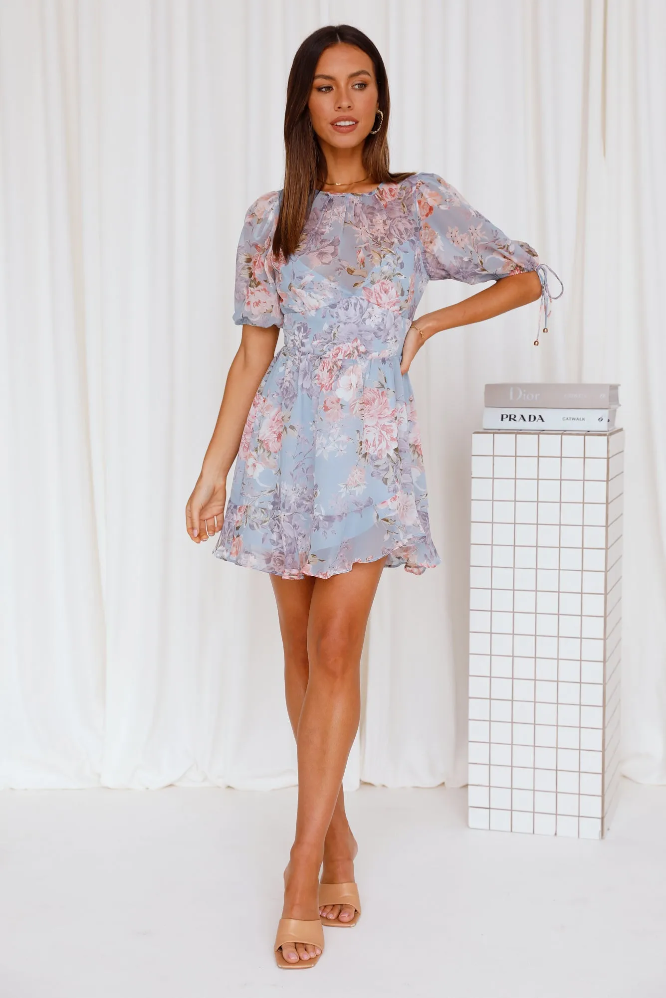 Scent Of A Flower Dress Blue sold by Hello Molly