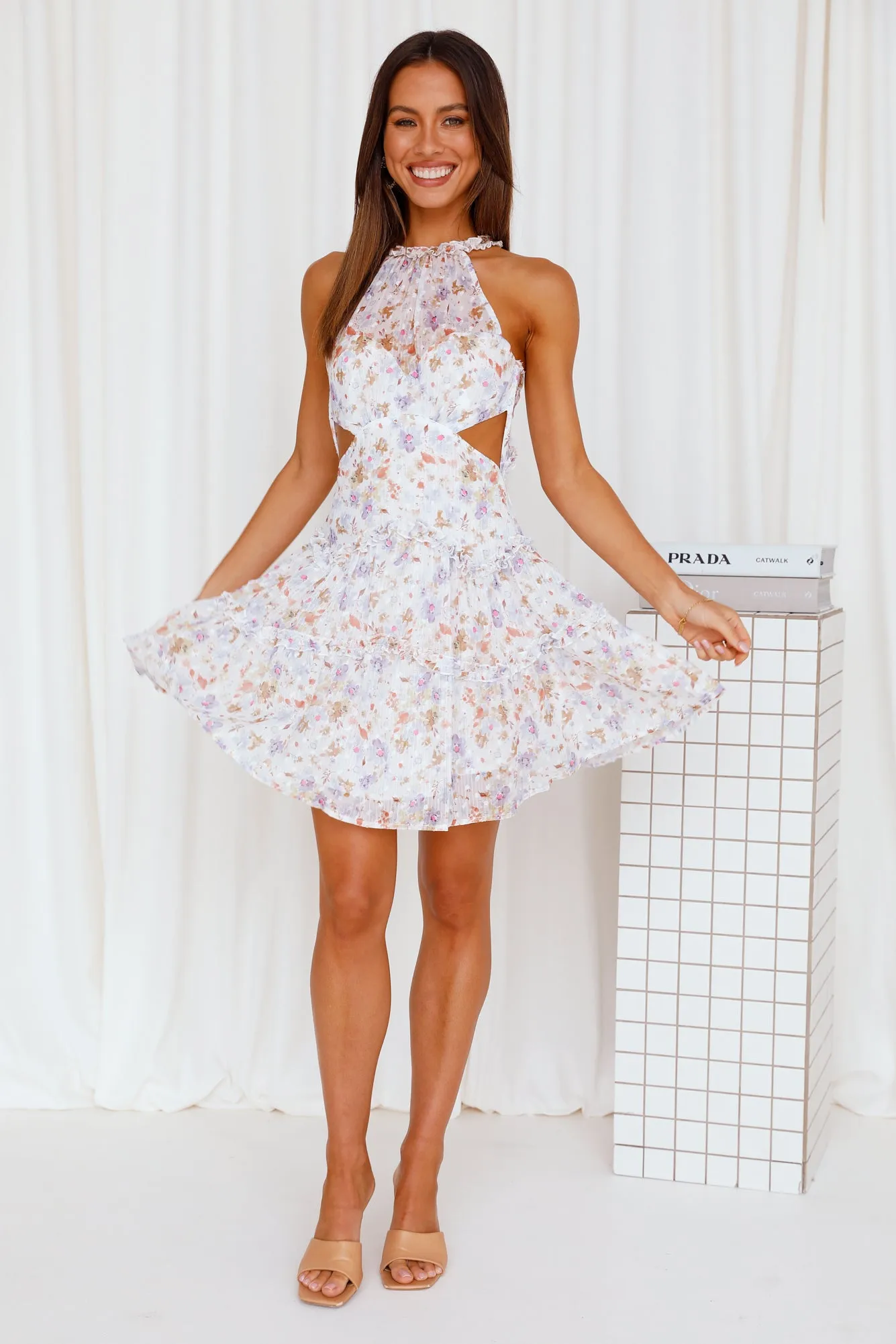 Beautiful Paradigm Dress Lilac sold by Hello Molly