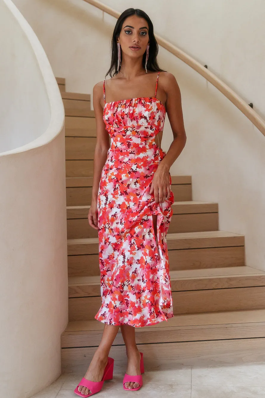 Runaway With You Midi Dress Floral sold by Hello Molly product image thumbnail 4