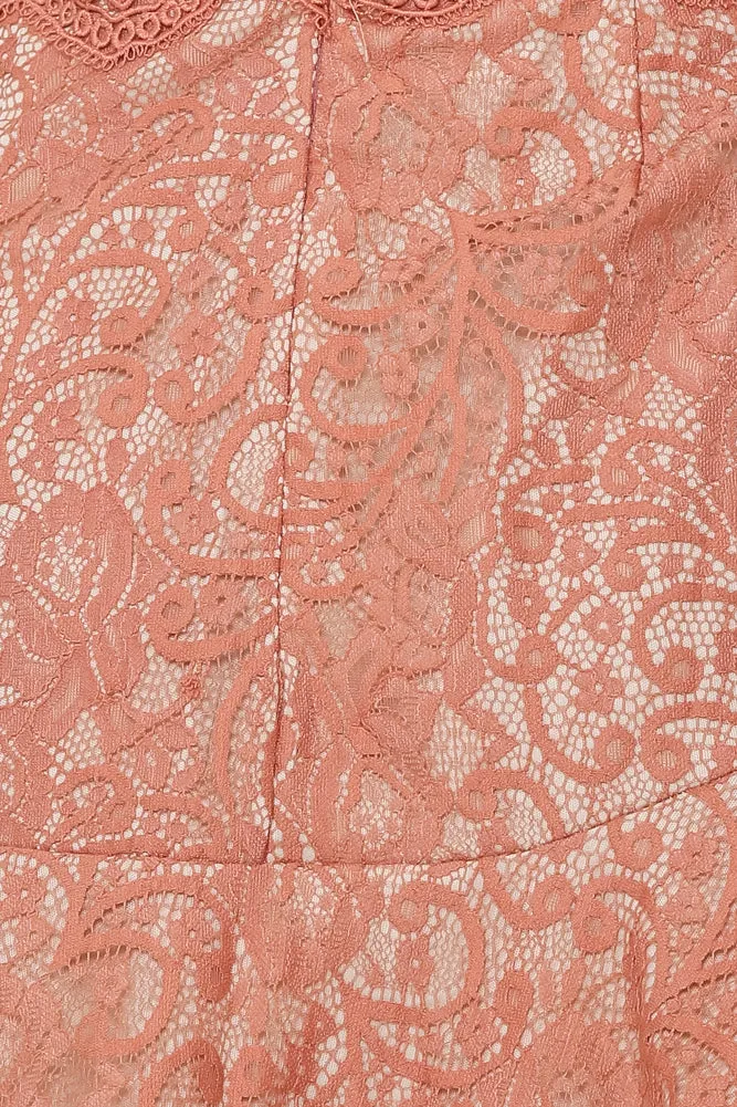 The Meeting Ground Dress Rose sold by Hello Molly product image thumbnail 5