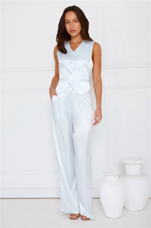 Heiress Vest Pale Blue sold by Hello Molly