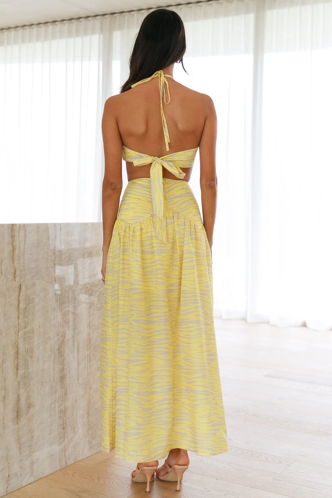 Boldest Move Maxi Skirt Yellow sold by Hello Molly product image thumbnail 4