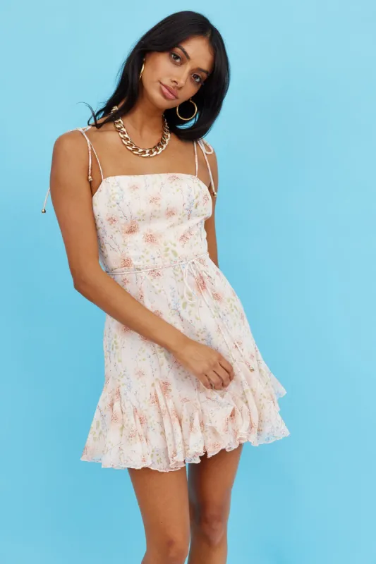 Glowing Horizons Dress Light Pink sold by Hello Molly