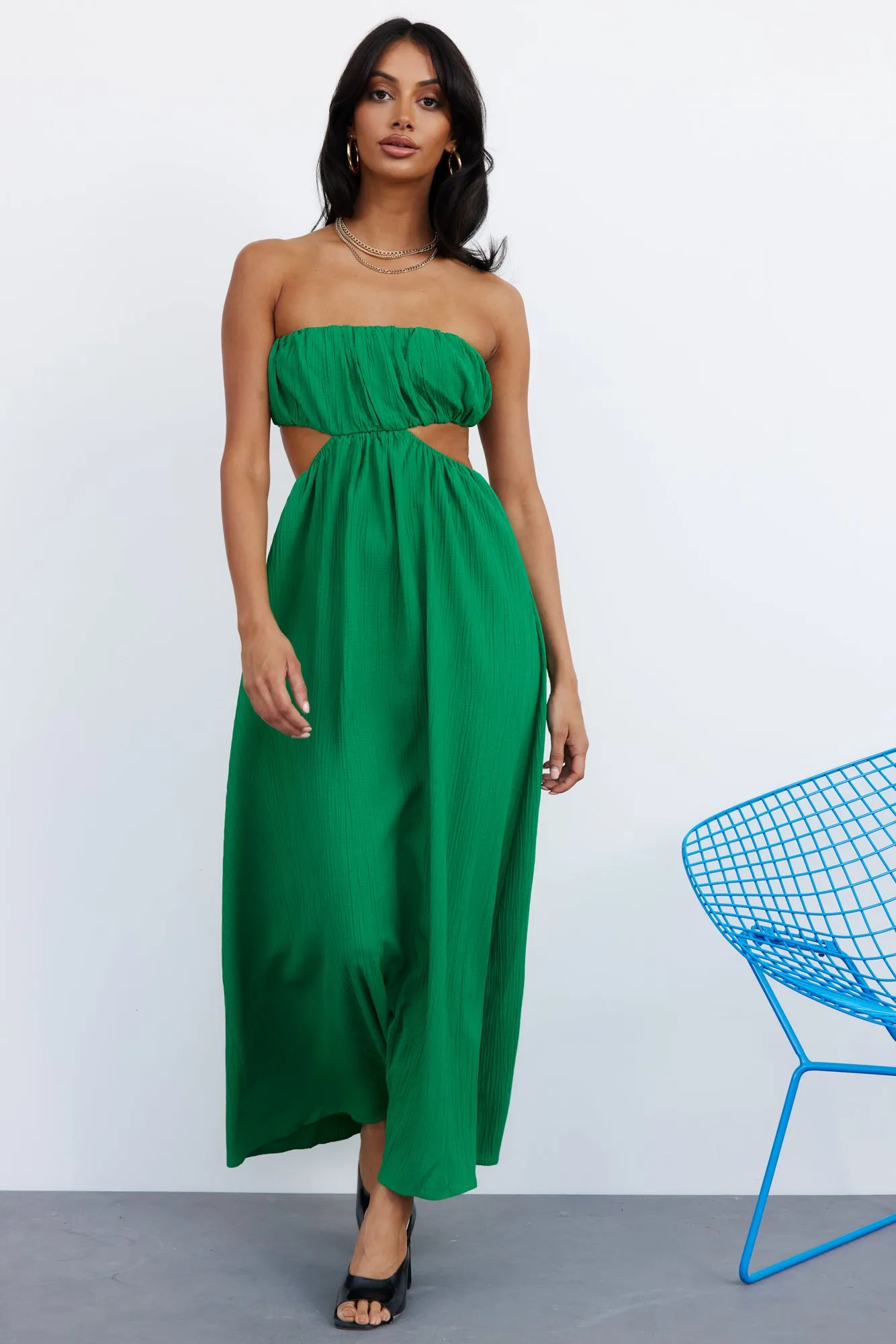 GORG Lover Midi Dress Green sold by Hello Molly product image thumbnail 4