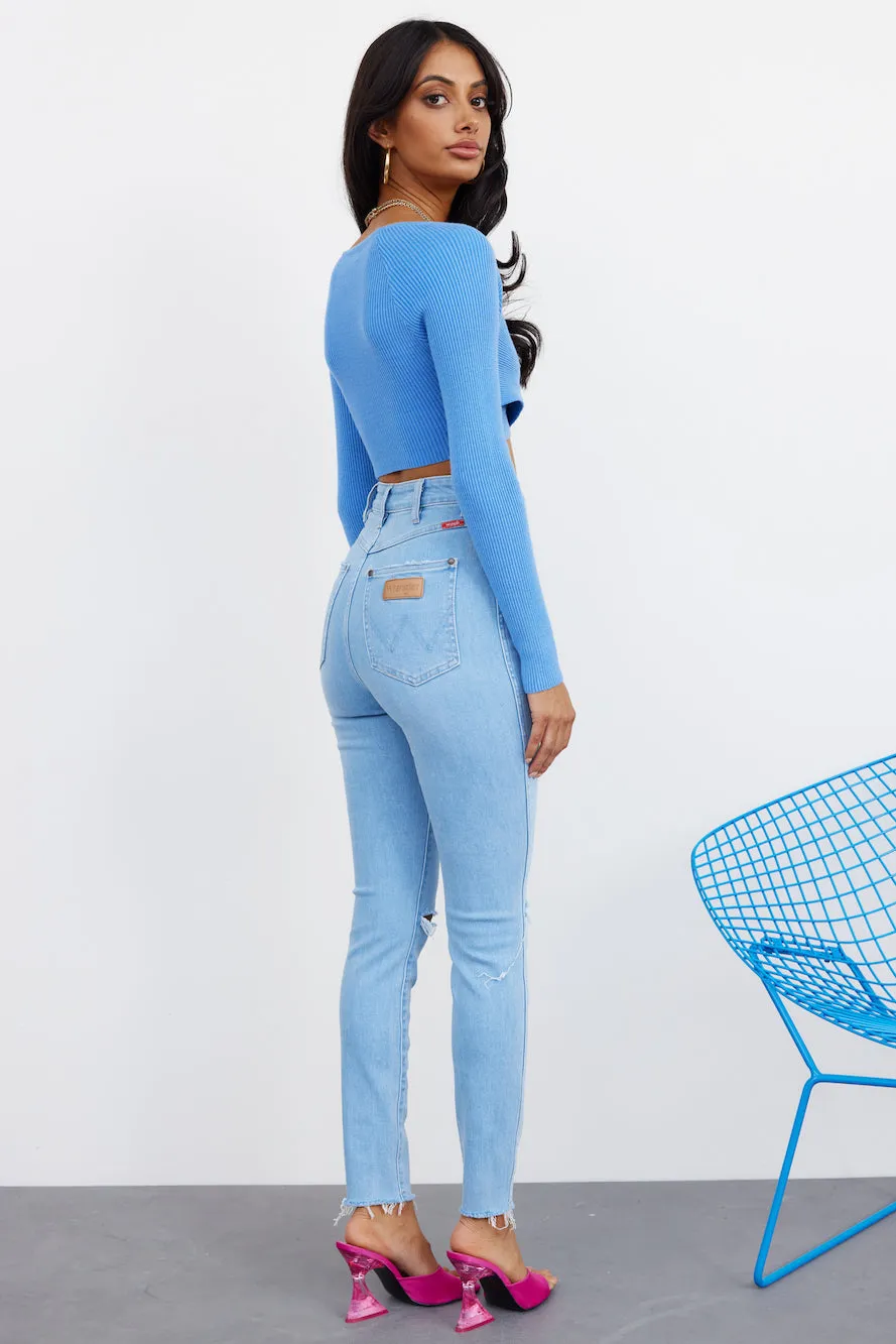 WRANGLER Hi Pins Skinny Jeans Essence sold by Hello Molly product image thumbnail 5