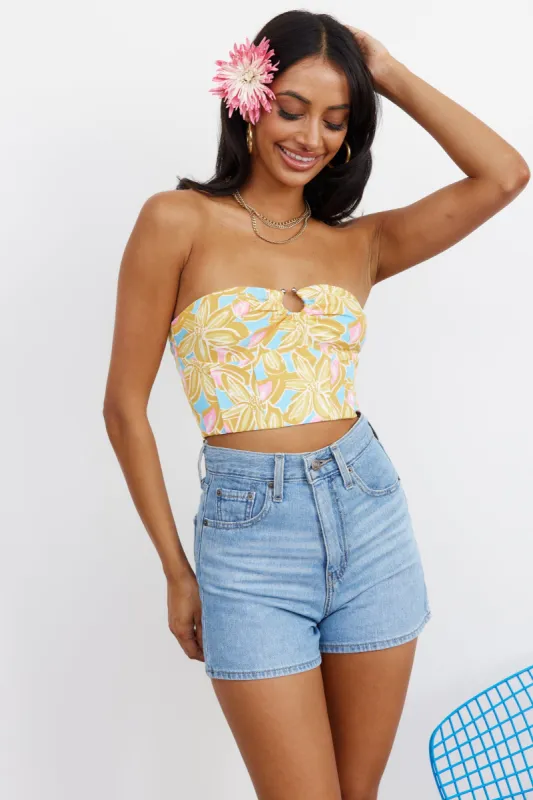 Yacht Trip Crop Yellow sold by Hello Molly