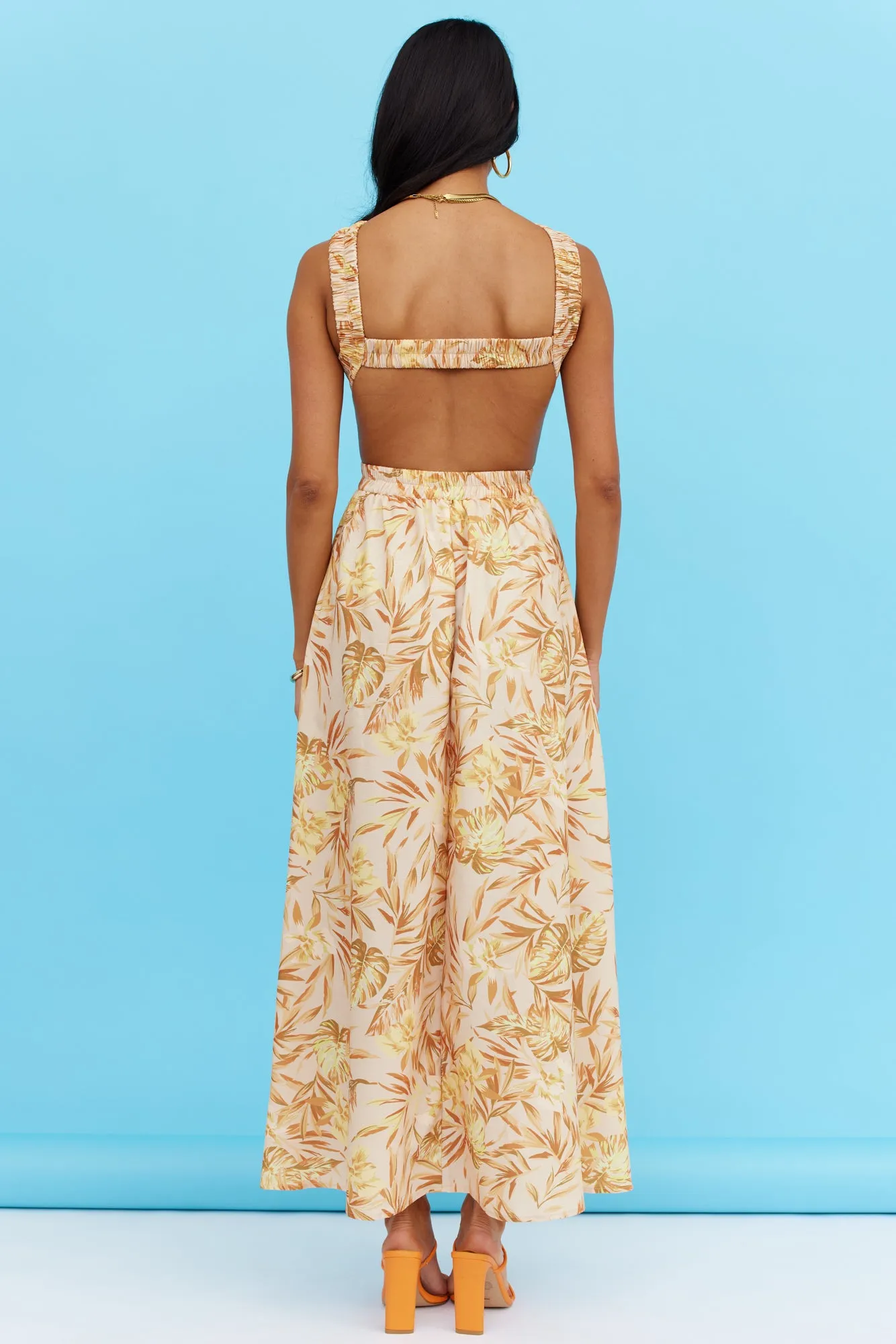 Got A Callback Midi Dress Yellow sold by Hello Molly product image thumbnail 5