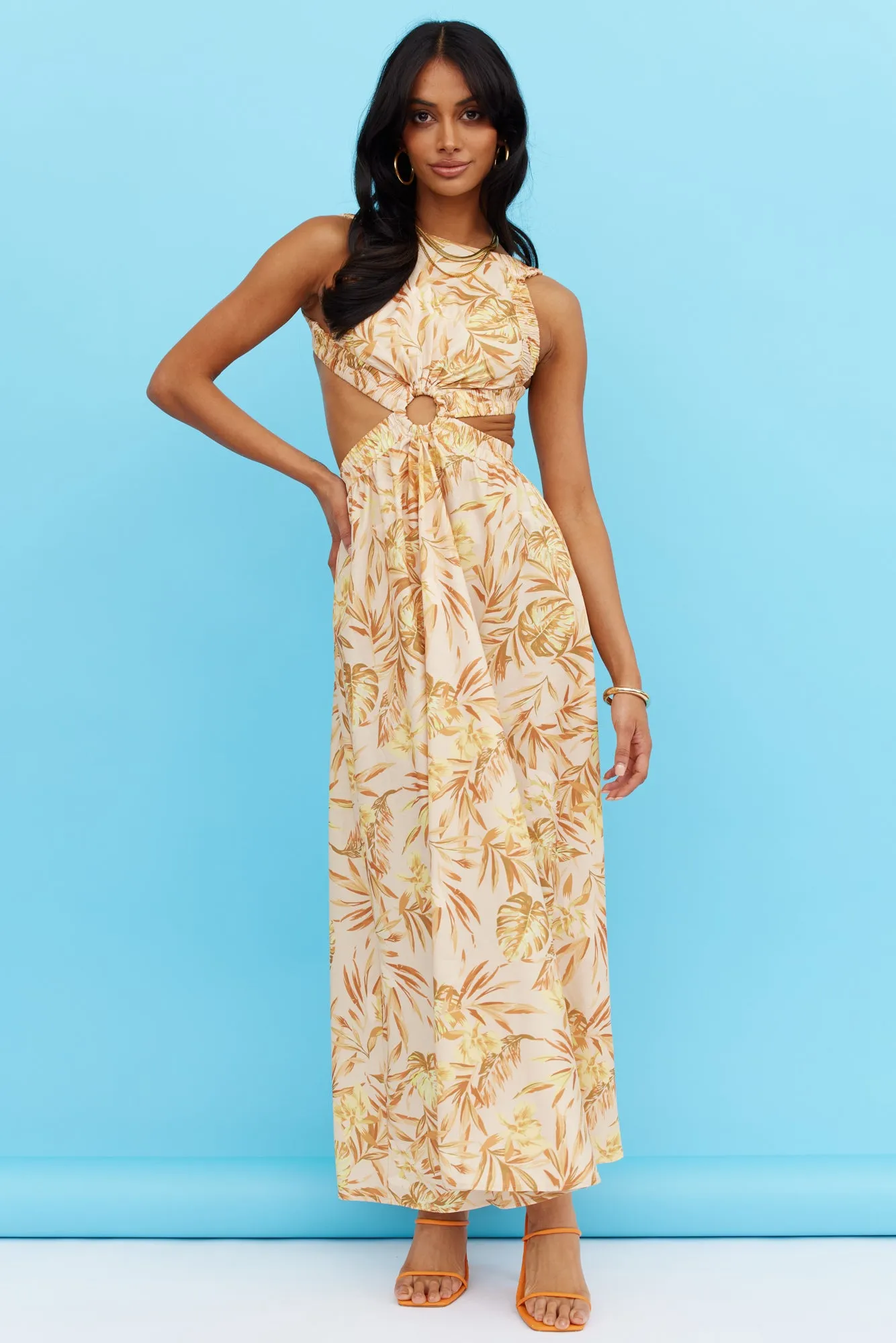 Got A Callback Midi Dress Yellow sold by Hello Molly product image thumbnail 2