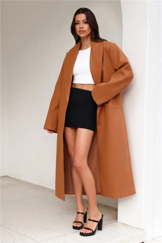 Olsen Coat Camel sold by Hello Molly