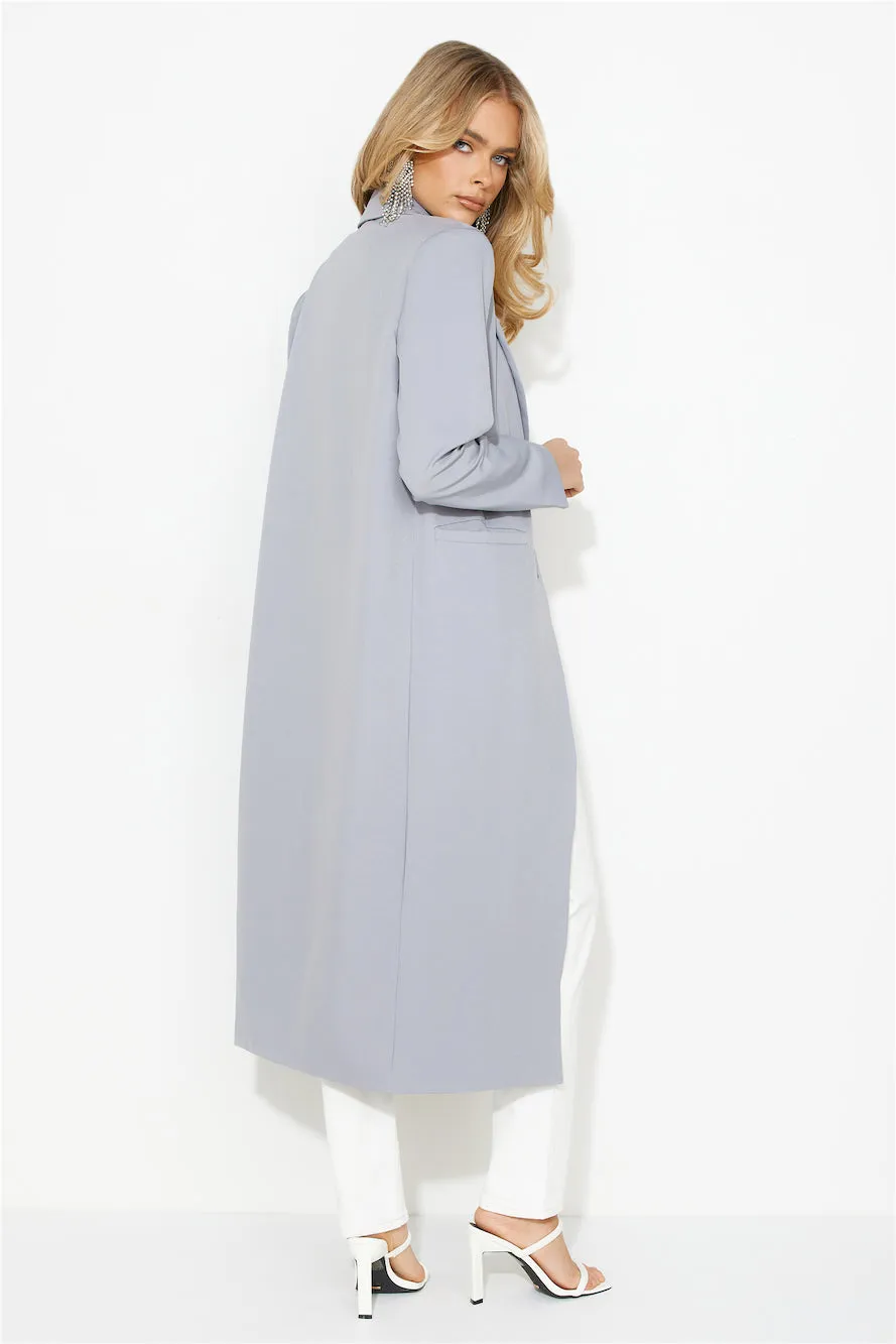 The Noella Blazer Light Grey sold by Hello Molly product image thumbnail 5