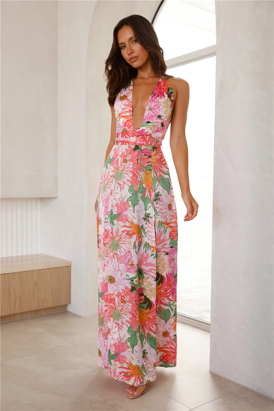 Power Of Flowers Maxi Dress Print sold by Hello Molly product image thumbnail 3