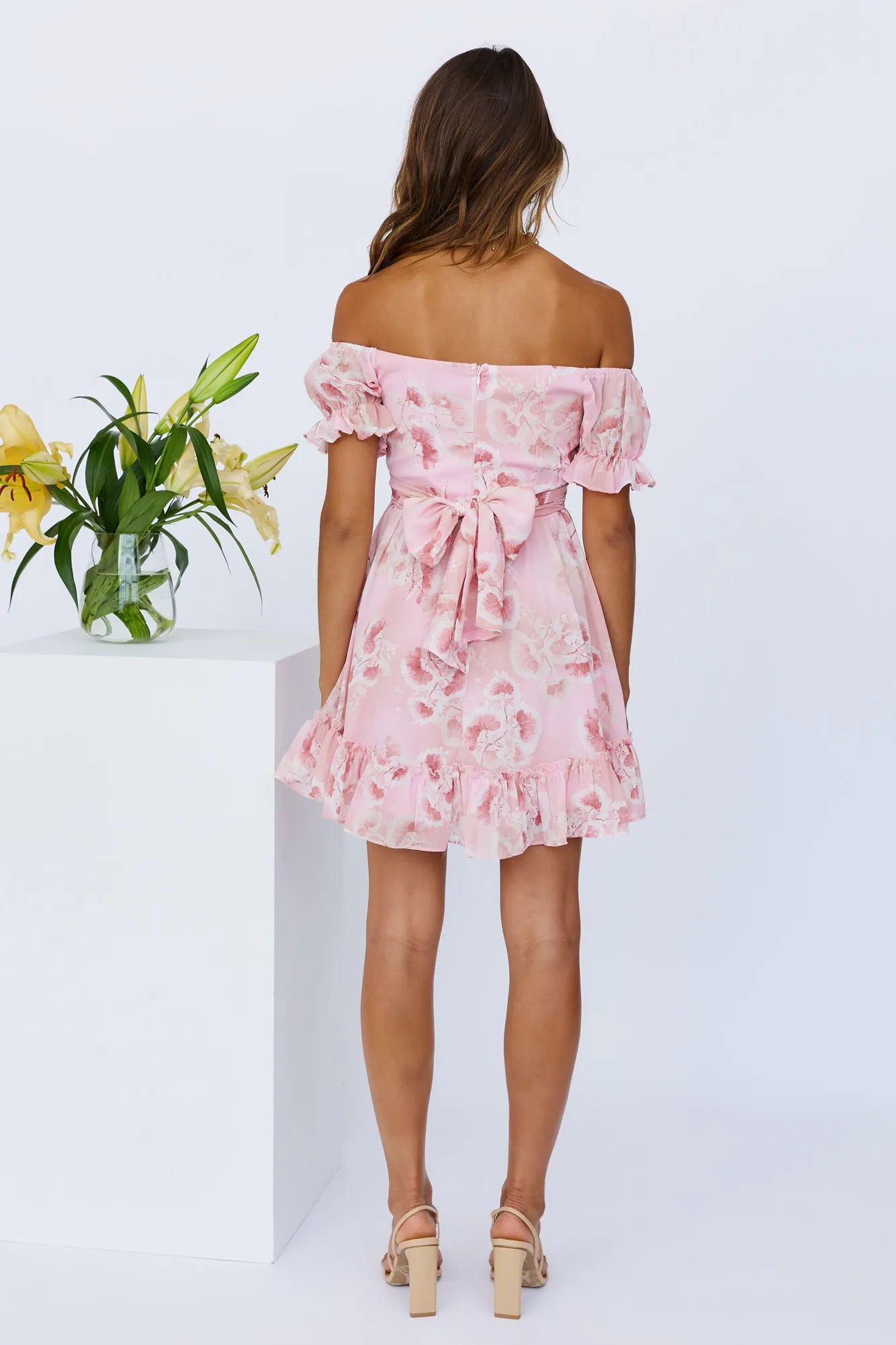 Groovin Through The Night Dress Pink sold by Hello Molly product image thumbnail 5
