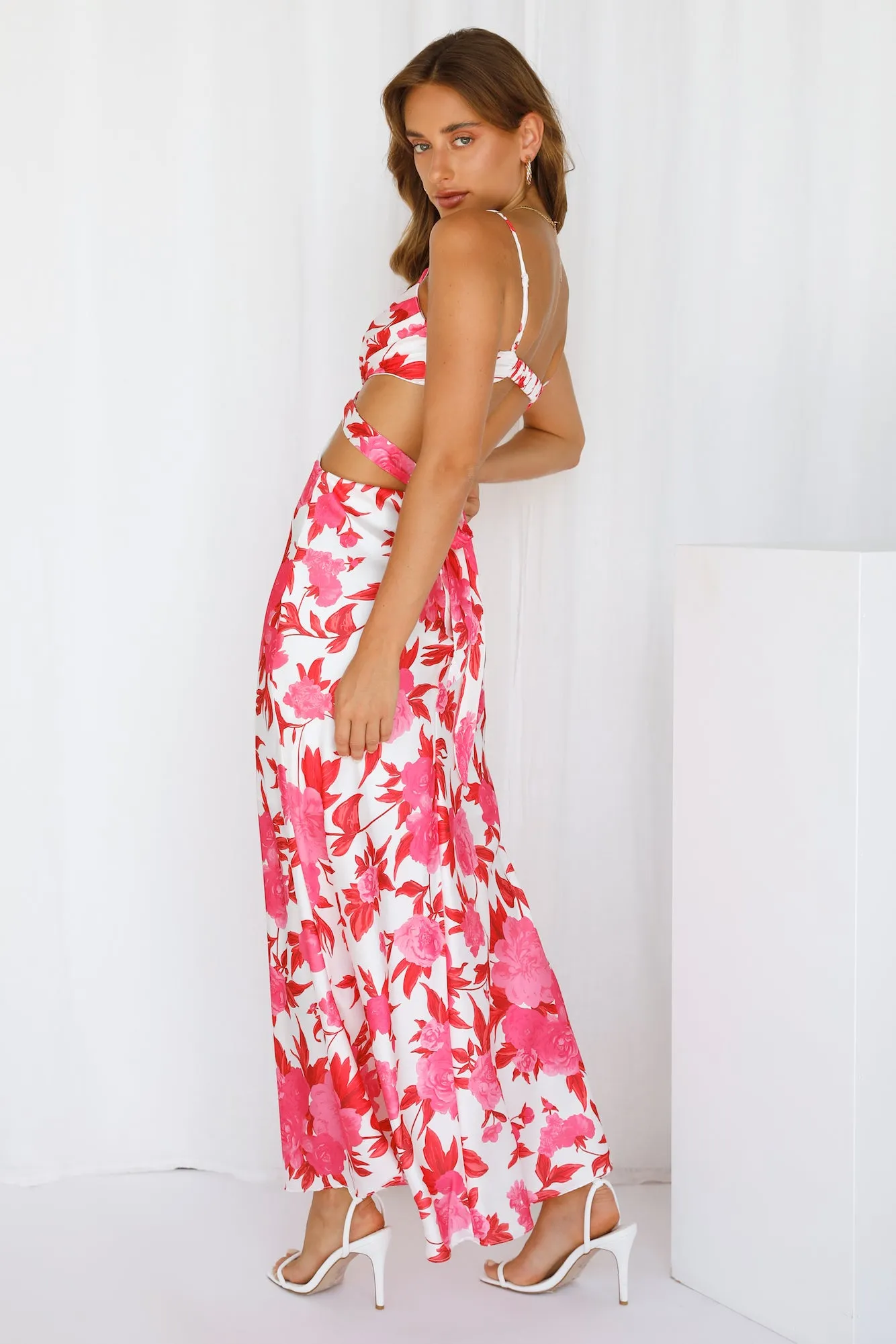 Lover Like Me Midi Dress Red sold by Hello Molly product image thumbnail 5