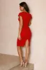 Luscious Lover Midi Dress Red sold by Hello Molly