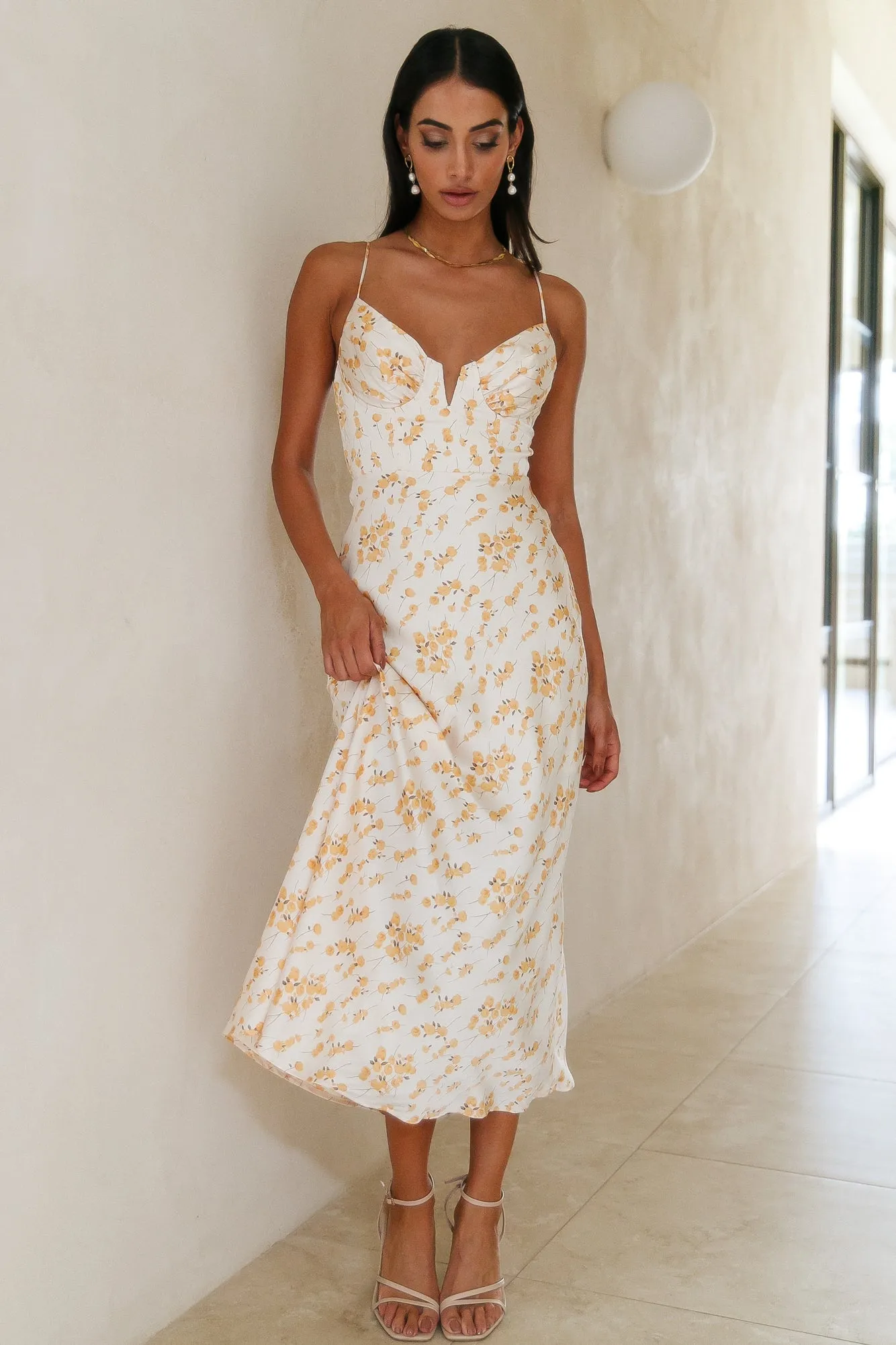 Wait For The Applause Midi Dress Floral sold by Hello Molly product image thumbnail 3