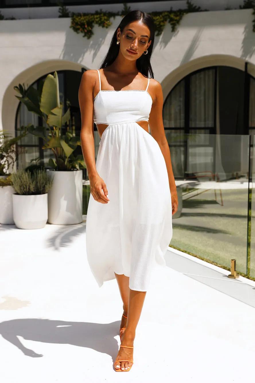 Lovely Ride Midi Dress White sold by Hello Molly product image thumbnail 3