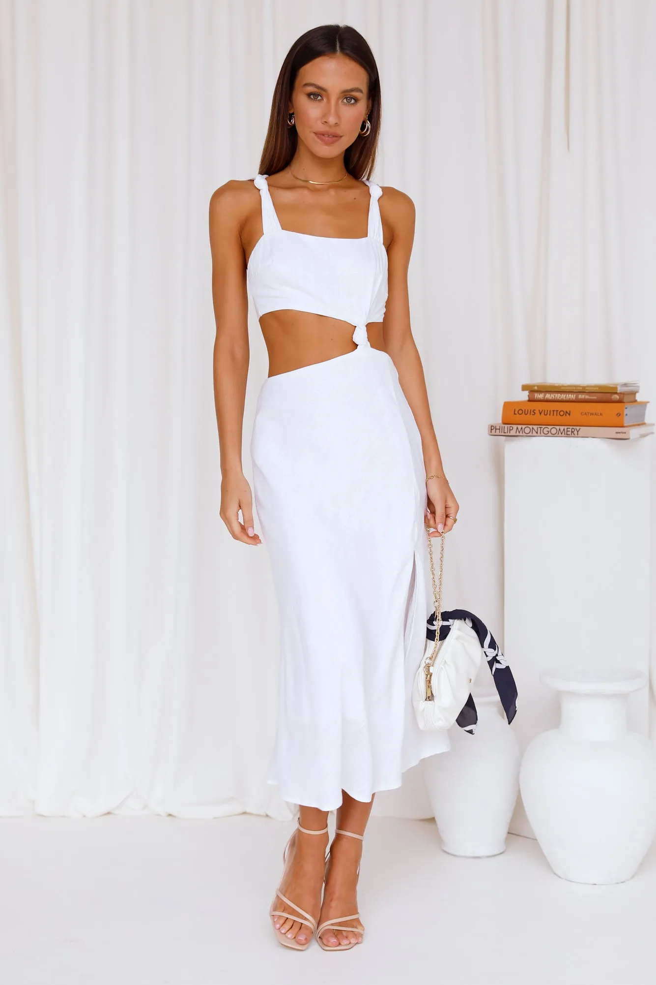 Fairy Floss Island Midi Dress White sold by Hello Molly product image thumbnail 3