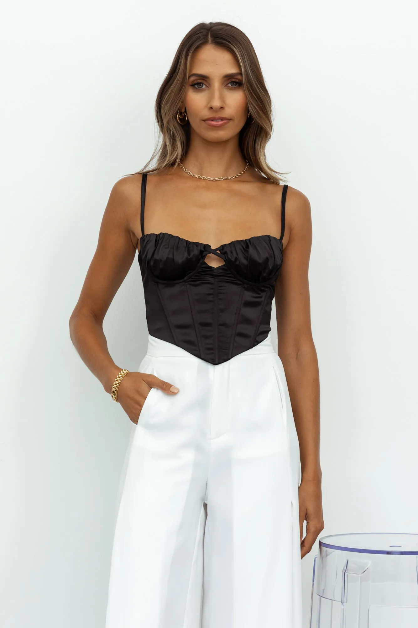 So Magnetic Crop Black sold by Hello Molly product image thumbnail 3