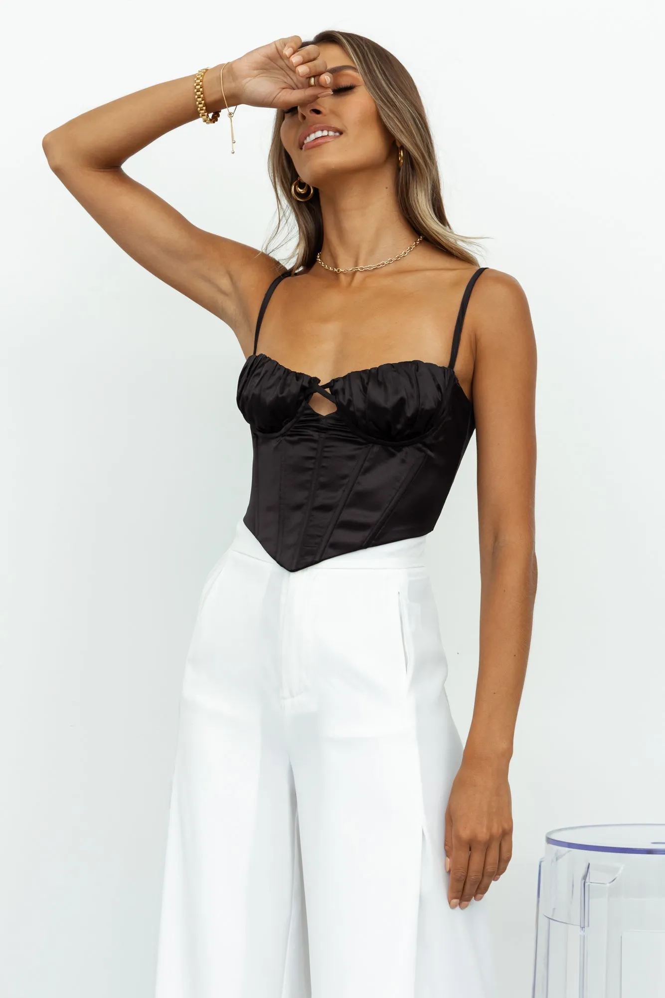 So Magnetic Crop Black sold by Hello Molly