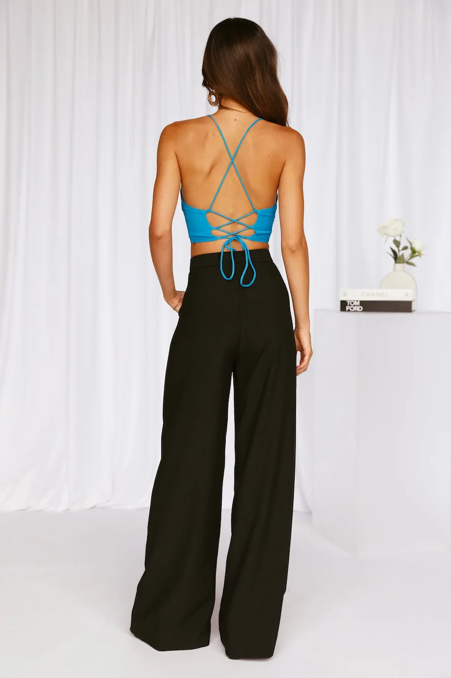 Fave Pastime Crop Blue sold by Hello Molly product image thumbnail 5