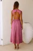 Lovely Travels Midi Dress Purple sold by Hello Molly