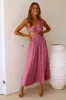 Lovely Travels Midi Dress Purple sold by Hello Molly