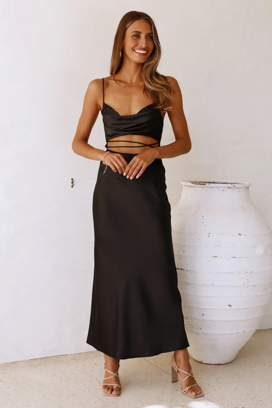 Made Love Midi Dress Black sold by Hello Molly product image thumbnail 2