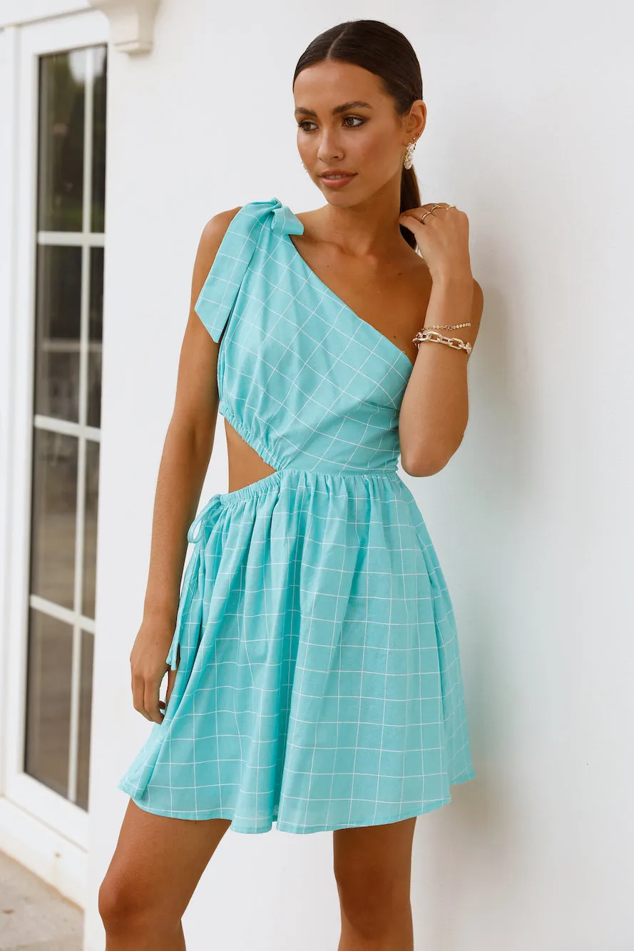 Into The Room Dress Aqua sold by Hello Molly product image thumbnail 2
