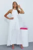 Embrace It Maxi Dress White sold by Hello Molly