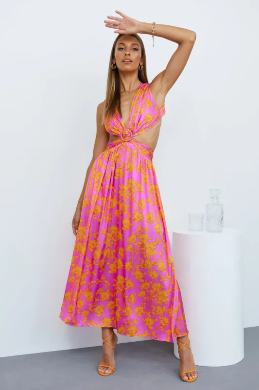 Lovely Travels Midi Dress sold by Hello Molly