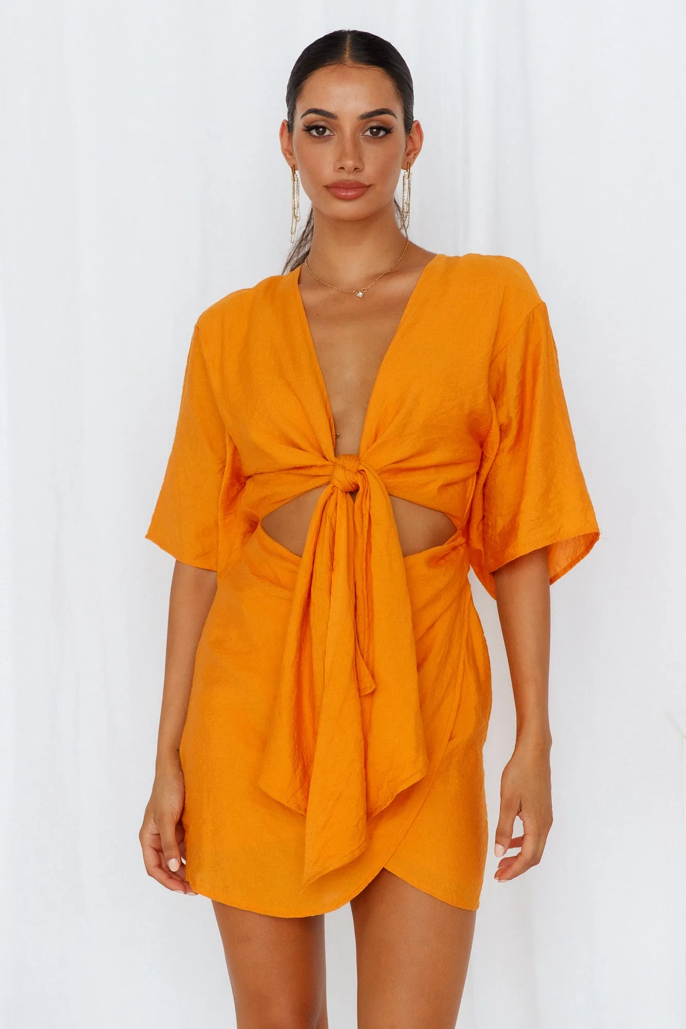 Saharan Heat Dress Orange sold by Hello Molly product image thumbnail 4