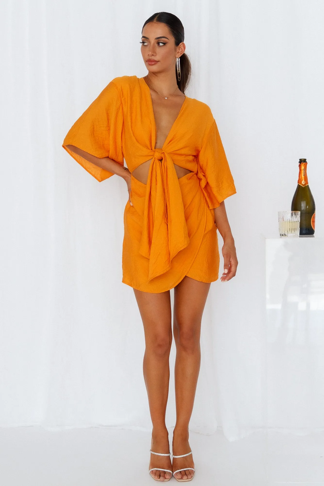 Saharan Heat Dress Orange sold by Hello Molly product image thumbnail 5