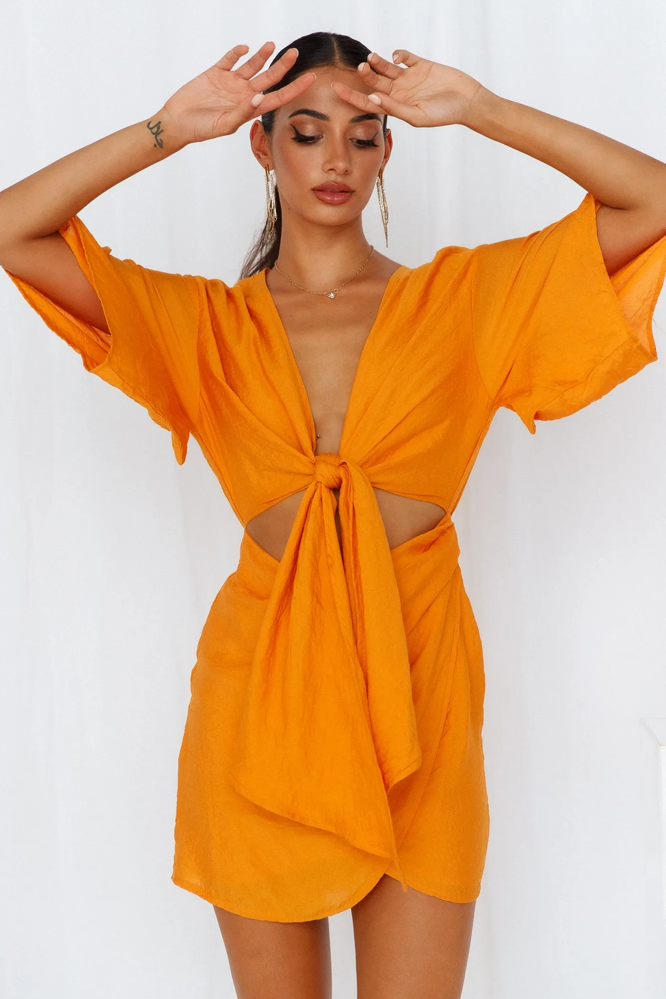 Saharan Heat Dress Orange sold by Hello Molly product image thumbnail 2