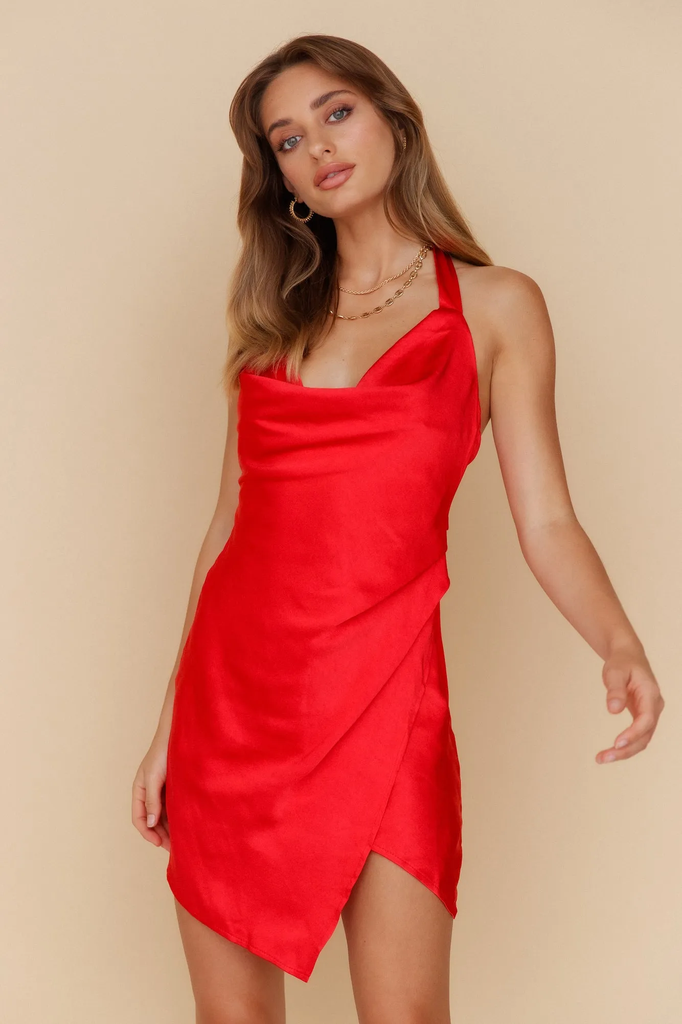 My Romanticist Dress Red sold by Hello Molly product image thumbnail 2