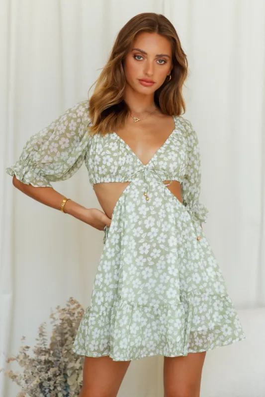 Heart Captor Dress Green sold by Hello Molly