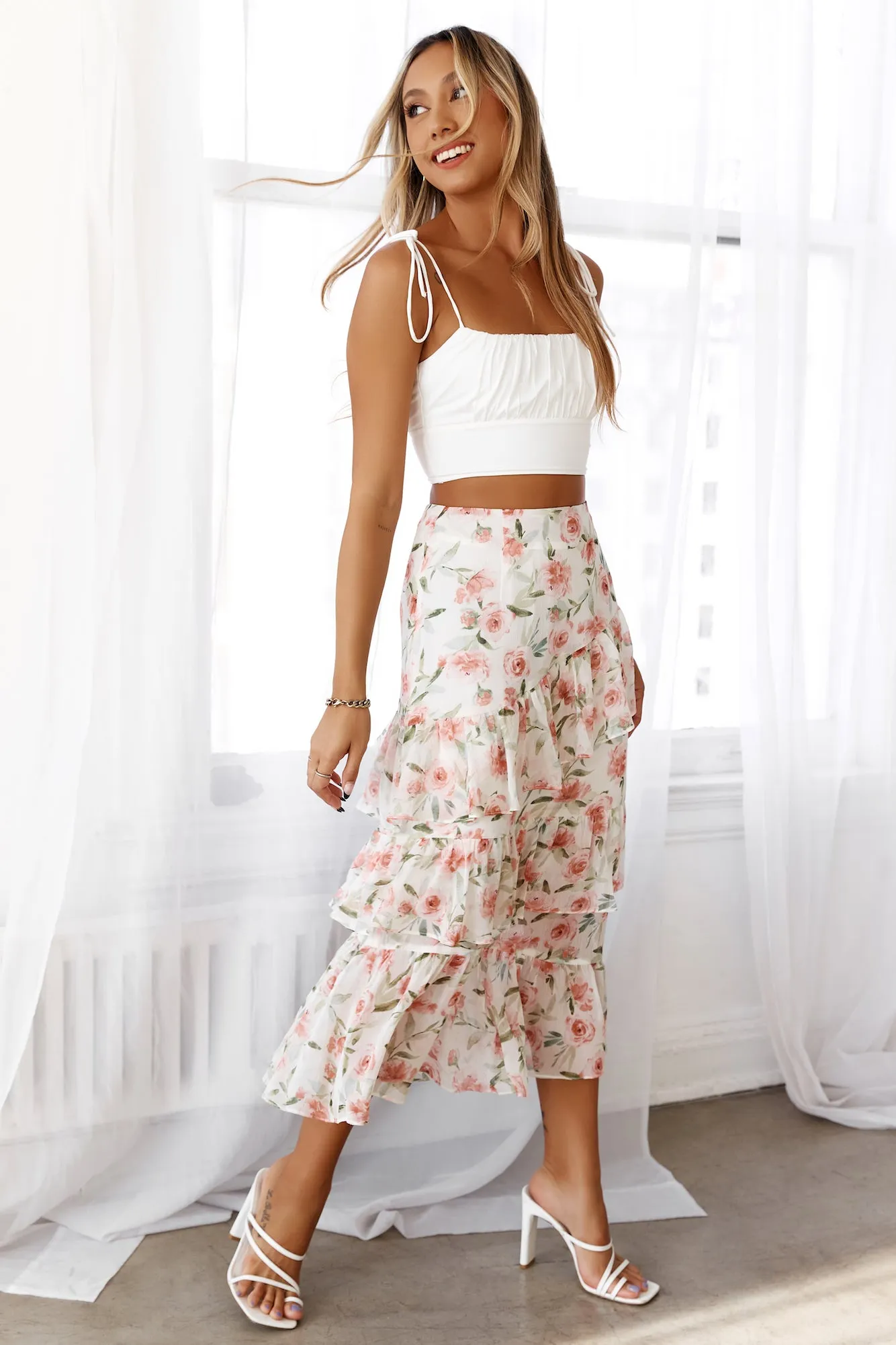 HELLO MOLLY Florence Boulevarde Maxi Skirt sold by Hello Molly product image thumbnail 4