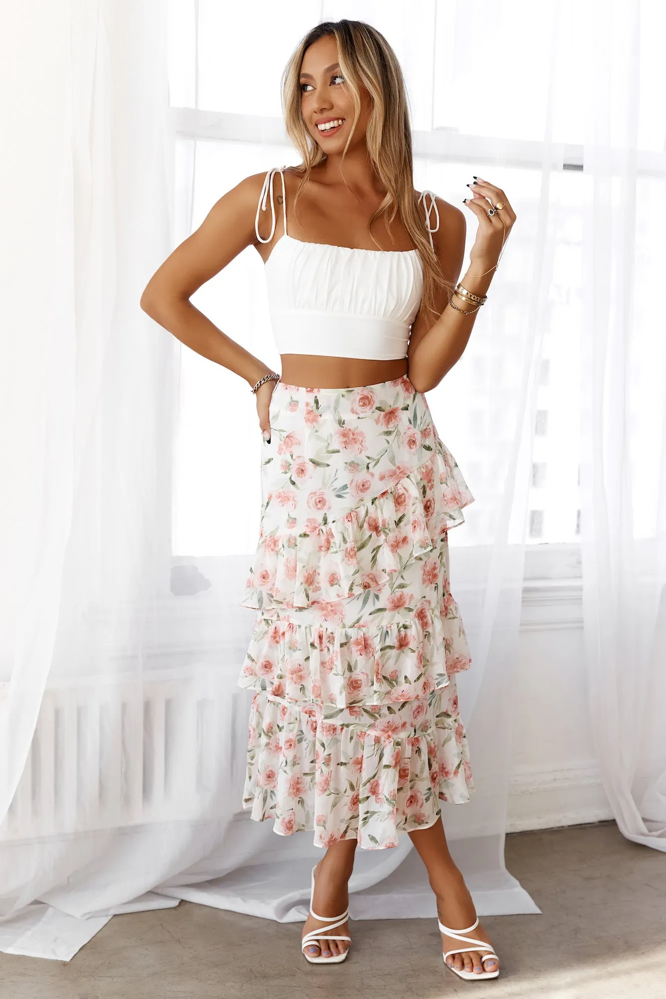 HELLO MOLLY Florence Boulevarde Maxi Skirt sold by Hello Molly product image thumbnail 3