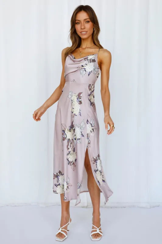 Marigold Theatre Midi Dress Pink sold by Hello Molly