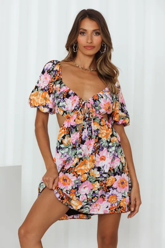 Flower Road Dress Black sold by Hello Molly