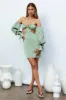 A Different Vibe Dress Sage sold by Hello Molly